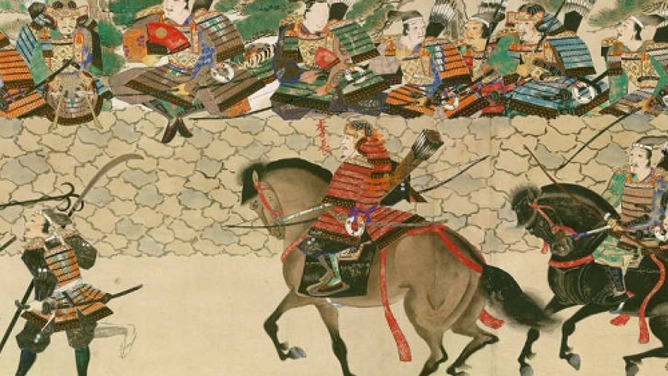 モンゴル兵「日本の侍を捕まえたぞ！盾にしたろ！これで攻撃できんやろ」鎌倉武士「…」
