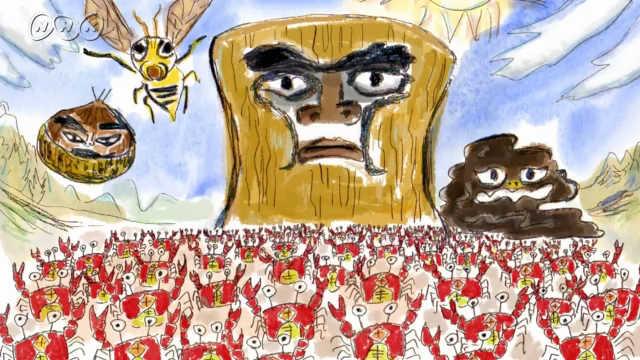 【画像】現代のさるかに合戦、ワイの知ってる話と全然違う