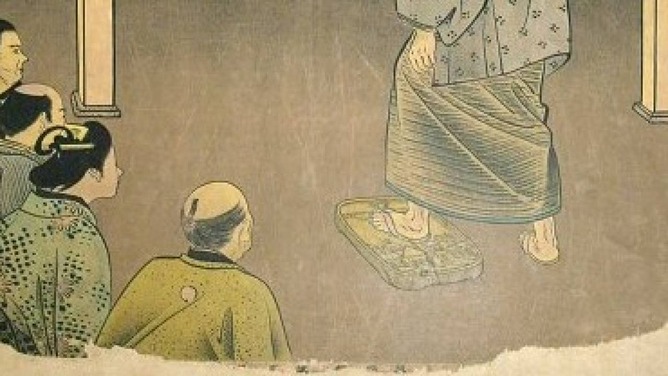 江戸幕府「踏み絵しろ！」日本人教徒「いやあああ！」外人宣教師「え、これ踏んだらええの？ｶﾞｼｶﾞｼw」