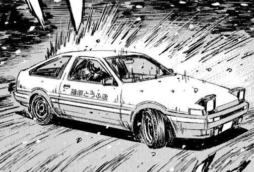 【画像】イニD作者さん、作画が限界突破ｗｗｗｗｗｗｗｗｗ