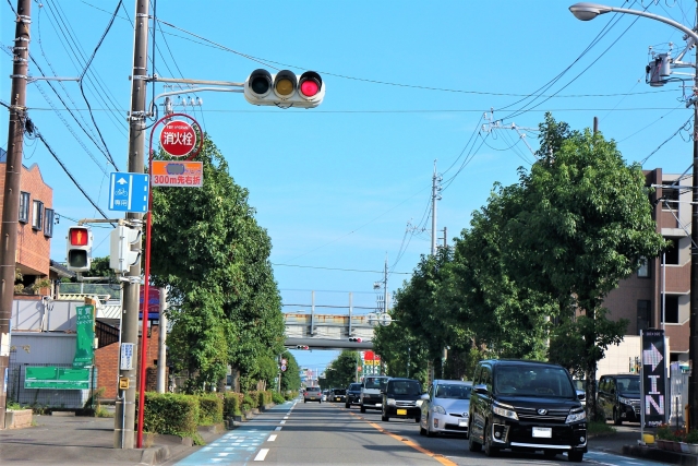 赤信号進入ワイ「ふぅ…今のはギリギリやったな(バックミラーチラッｗ)」後続の5台「「…」」