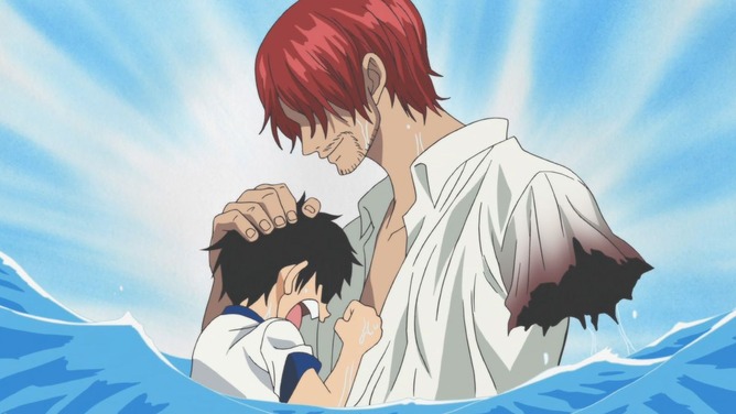 【ネタバレ注意】赤髪のシャンクスが腕を喰われた理由、判明する