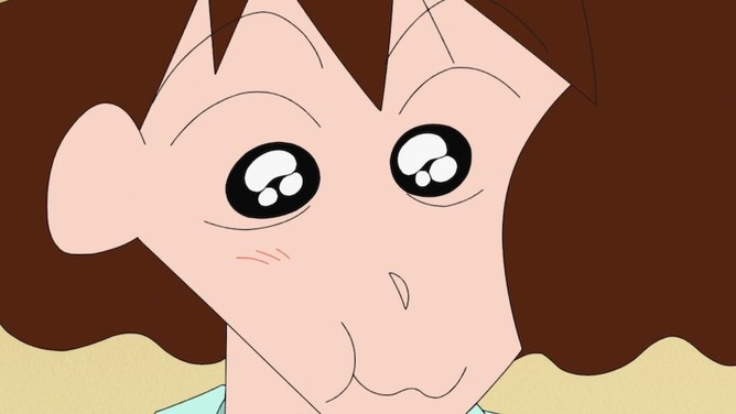 野原みさえ、滅茶苦茶に燃える